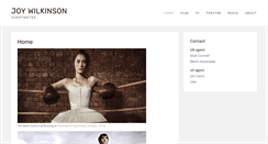 Desktop Screenshot of joywilkinson.net