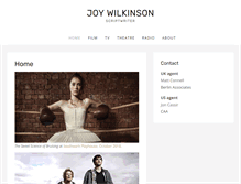 Tablet Screenshot of joywilkinson.net